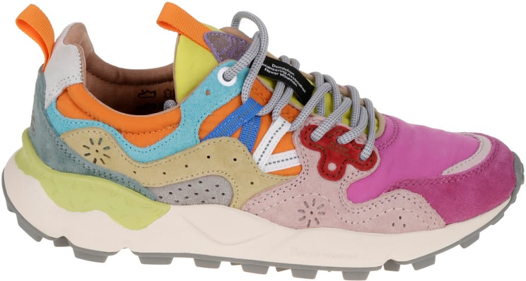 Flower Mountain Flat Shoes G Pink Fuchsia