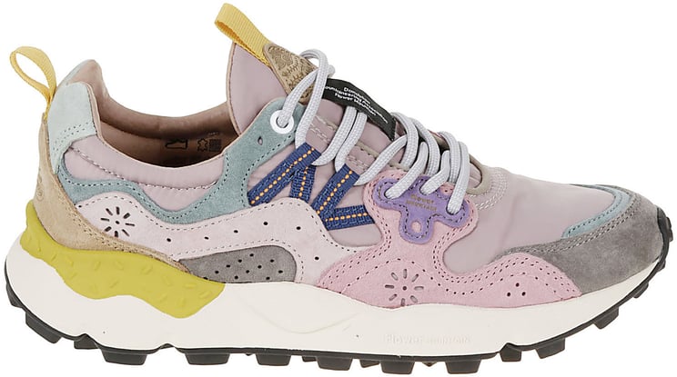 Flower Mountain Flat Shoes I Grigio/Cipria/Rosa