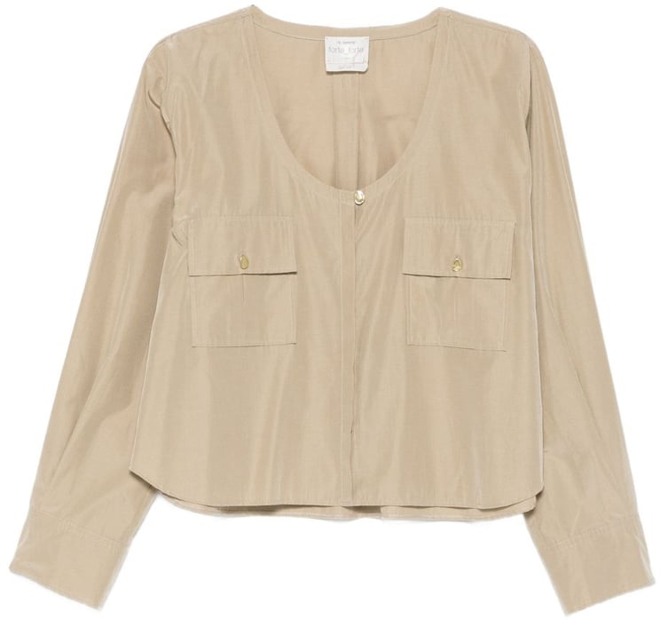 Forte Forte Shirts Beige