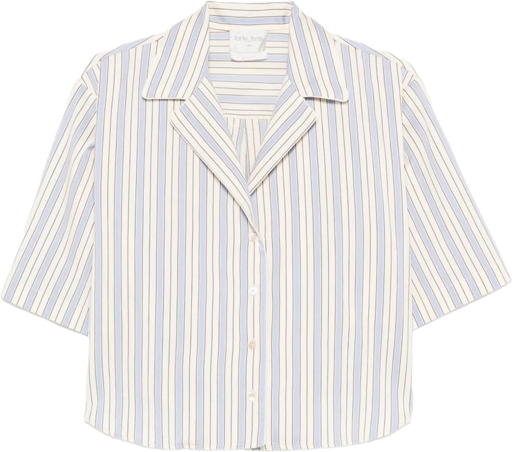 Forte Forte Shirts Clear Blue