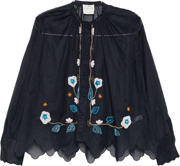 Forte Forte Shirts Blu