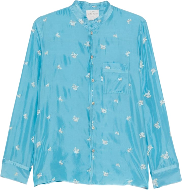 Forte Forte Shirts Clear Blue