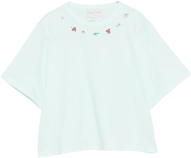 Forte Forte T-Shirts And Polos Clear Blue