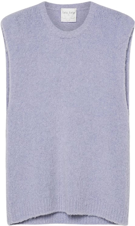Forte Forte Baby Alpaca Suri Wool Oversized Knit Vest