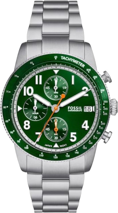 Fossil Fossil Sport Tourer - Horloge - Zilver
