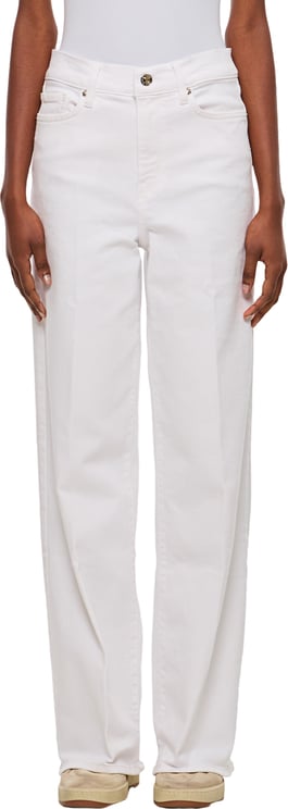 Frame Straight-Leg Jeans With High Waist And Classic Five-Pocket Design