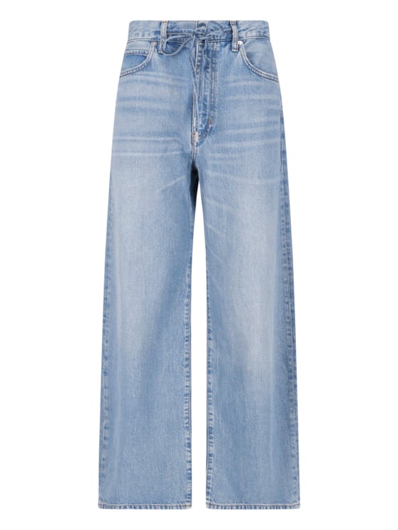 Frame Light Blue The Bow Jeans