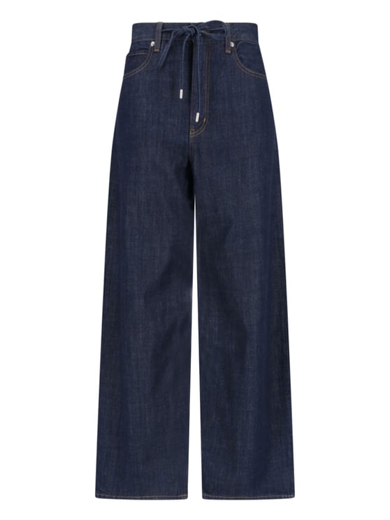 Frame Blue The Bow Straight Leg Jeans