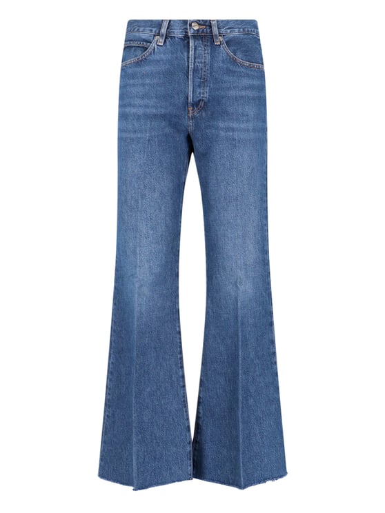 Frame Straight-Leg Jeans with Mid-Rise Waist and Timeless Silhouette