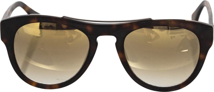 Frankie Morello Frankie Morello Brown Acetate Mens Sunglasses