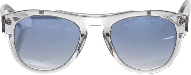Frankie Morello Frankie Morello White Acetate Men Sunglass