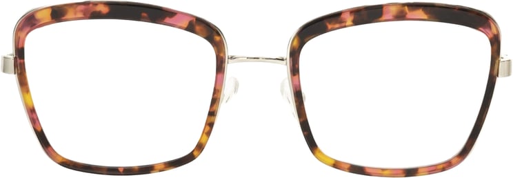 Frankie Morello Frankie Morello Red Metallic Women's Eyeglass Frame