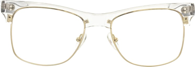 Frankie Morello Frankie Morello Gold Metallic Fiber Men Frame