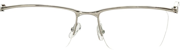 Frankie Morello Frankie Morello Silver Metallic Men Frame