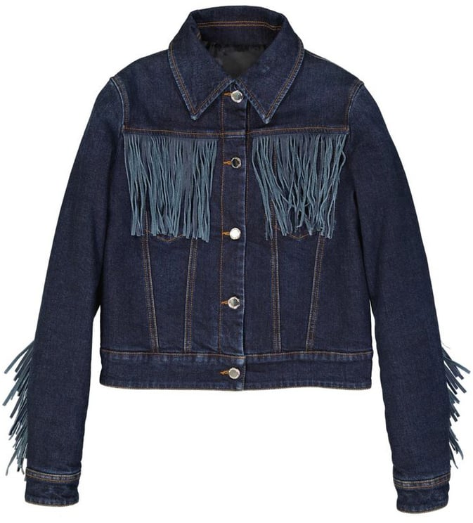 Frankie Morello Frankie Morello Blue Cotton Denim Jacket