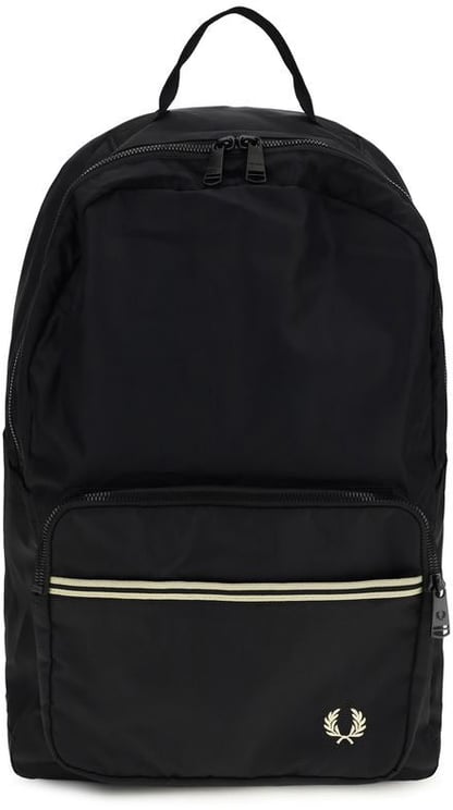 Fred Perry Fred Perry Black Nylon Backpack
