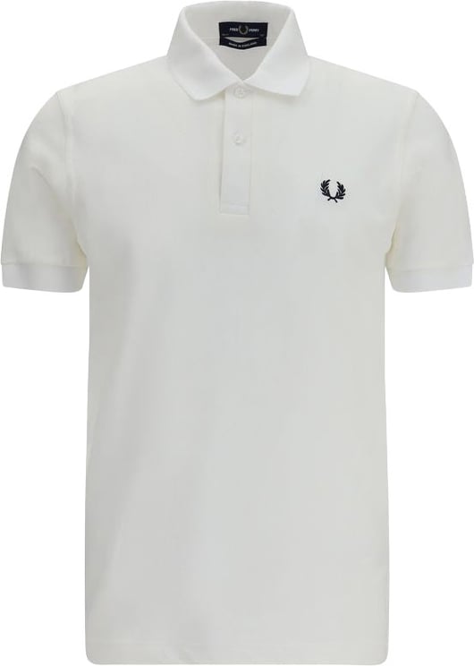 Fred Perry Fred Perry White Cotton Polo Shirt