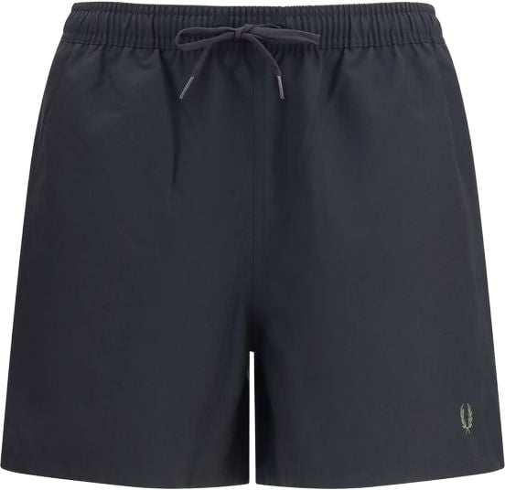 Fred Perry Fred Perry Black Recycled Polyester Short And Mini Shorts