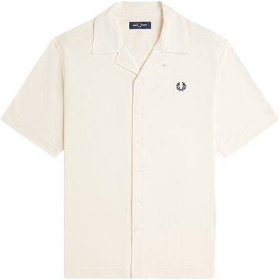 Fred Perry Fred Perry Compress Mesh Reverse Collar Shirt