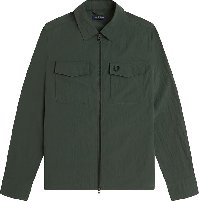 Fred Perry Fred Perry Zip Through Overshirt
