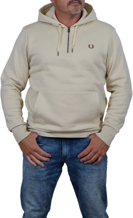 Fred Perry Fred Perry Hooded Fleece Back Sweatshirt