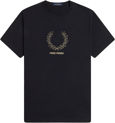 Fred Perry Fred Perry Outline Laurel Wreath T-Shirt