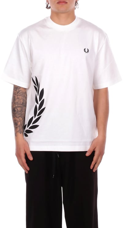 Fred Perry T-Shirts And Polos White