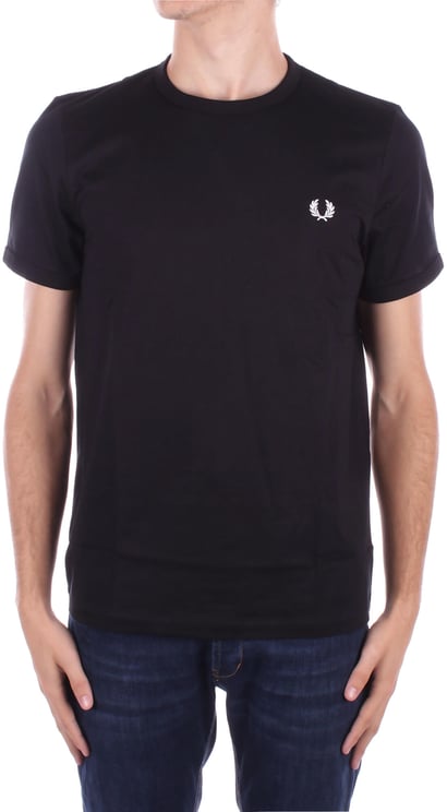 Fred Perry T-Shirts And Polos Black
