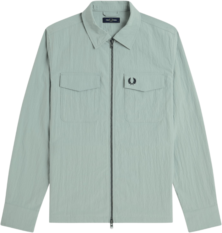 Fred Perry Fred Perry Zip Through Overshirt