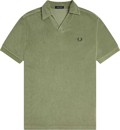 Fred Perry Fred Perry Open Collar Toweling Polo