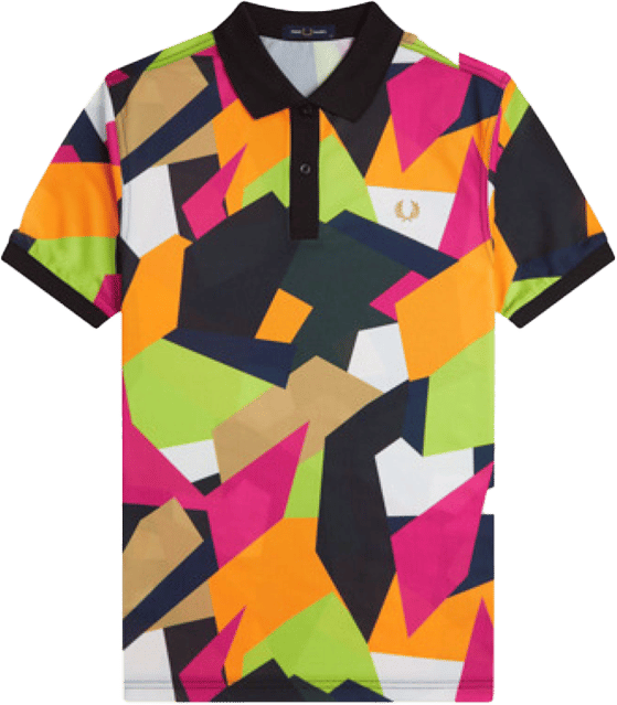 Fred Perry Fred Perry On Court Printed FP Shirt