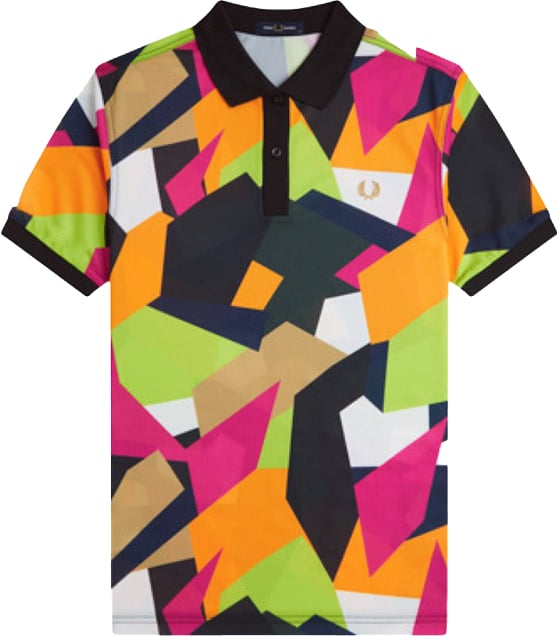 Fred Perry Fred Perry On Court Printed FP Shirt