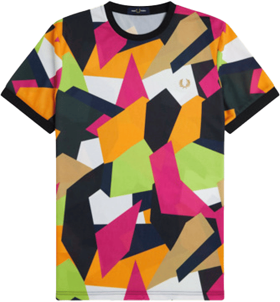 Fred Perry Fred Perry On Court Printed T-Shirt