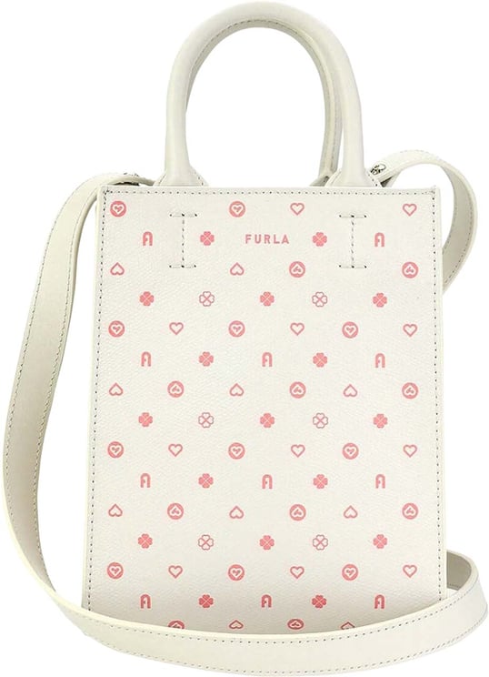Furla Structured Heart and Dot Pattern Furla Bag