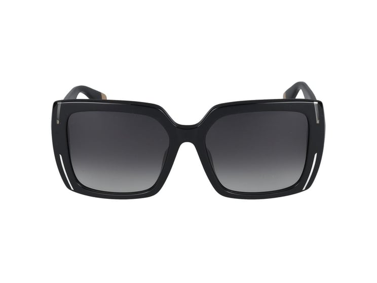 Furla Black Oversized Square Sunglasses