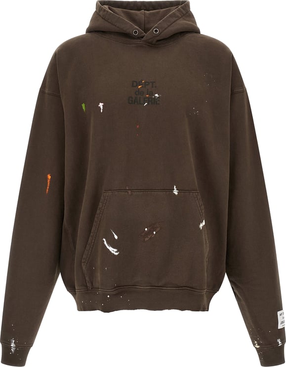 GALLERY DEPT GALLERY DEPT. Brown Cotton Sweatshirt