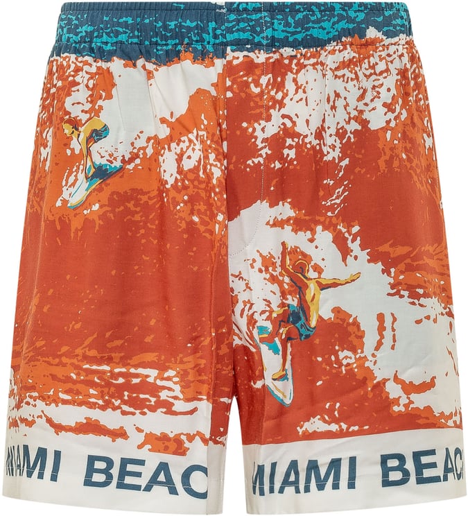 GALLERY DEPT Bermuda Surf Zuma con Stampa Grafica