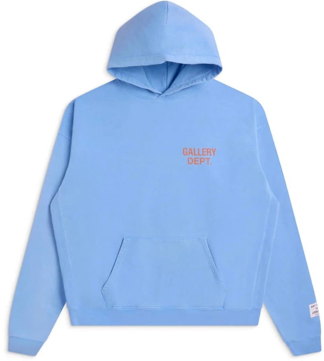 GALLERY DEPT Gallery Dept. 90'S GD Logo Hoodie 'Baby Blue'