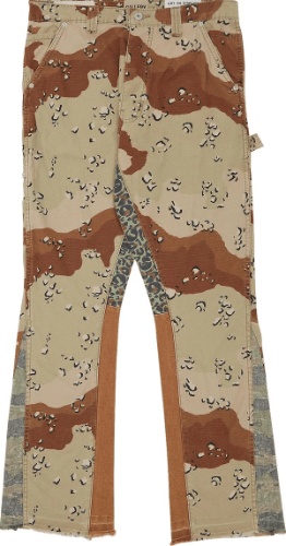 GALLERY DEPT Gallery Dept. Camo La Flare Pants 'Chocolate Chip'