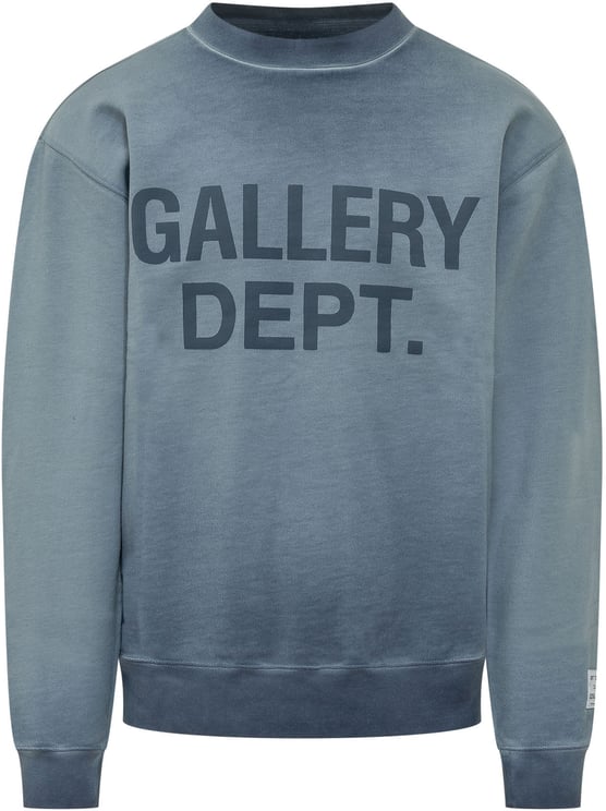 GALLERY DEPT Felpa Girocollo con Stampa