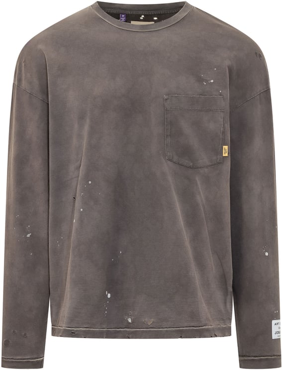 GALLERY DEPT Maglia con Tasca e Stampa