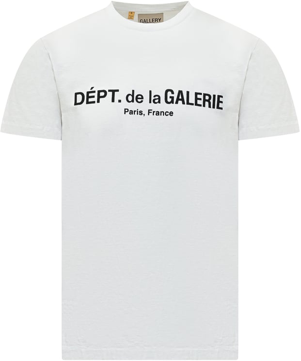 GALLERY DEPT T-shirt French Logo Lux con Stampa Frontale