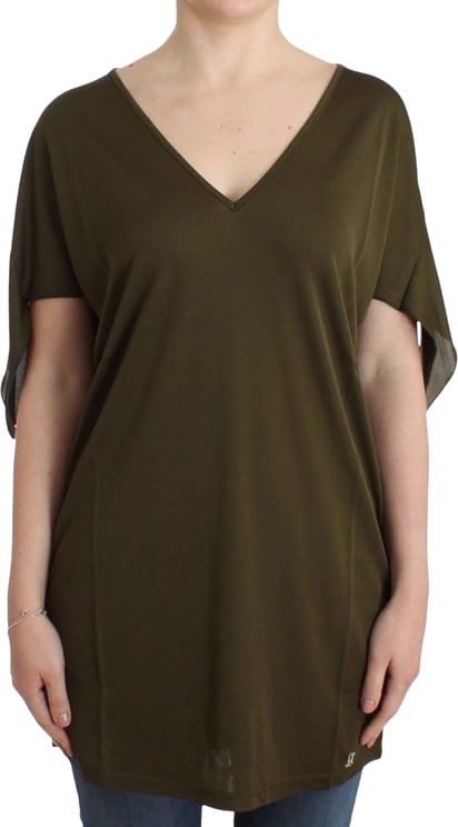 Galliano John Galliano Green shortsleeved blouse top