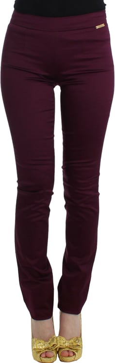 Galliano John Galliano Purple slim fit pants