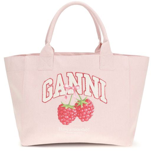 Ganni Ganni Multicolor Recycled Polyester Shoulder Bag