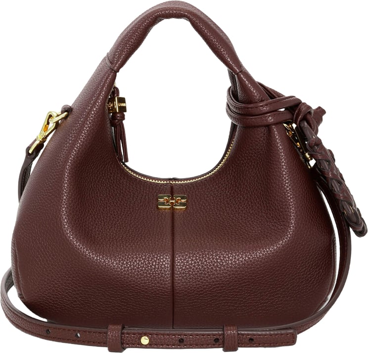 Ganni Bags Chicory Coffee