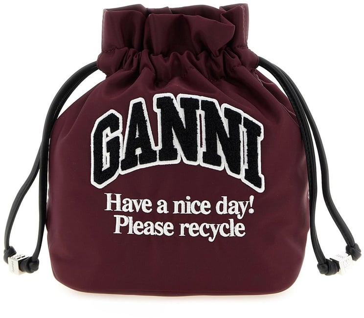 Ganni Bags Windsor Wine