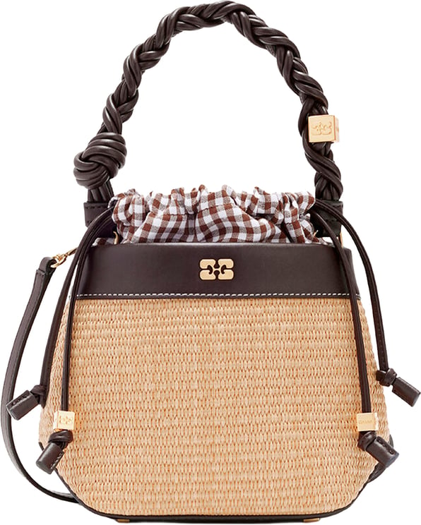 Ganni Bags Seal Brown