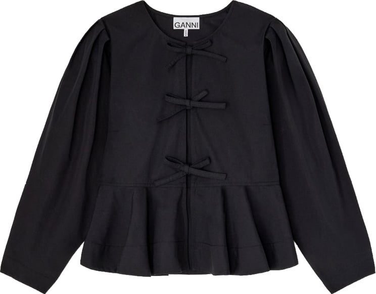 Ganni Shirts Black