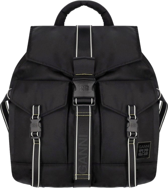 Ganni GANNI RE-TECH NYLON BACKPACK